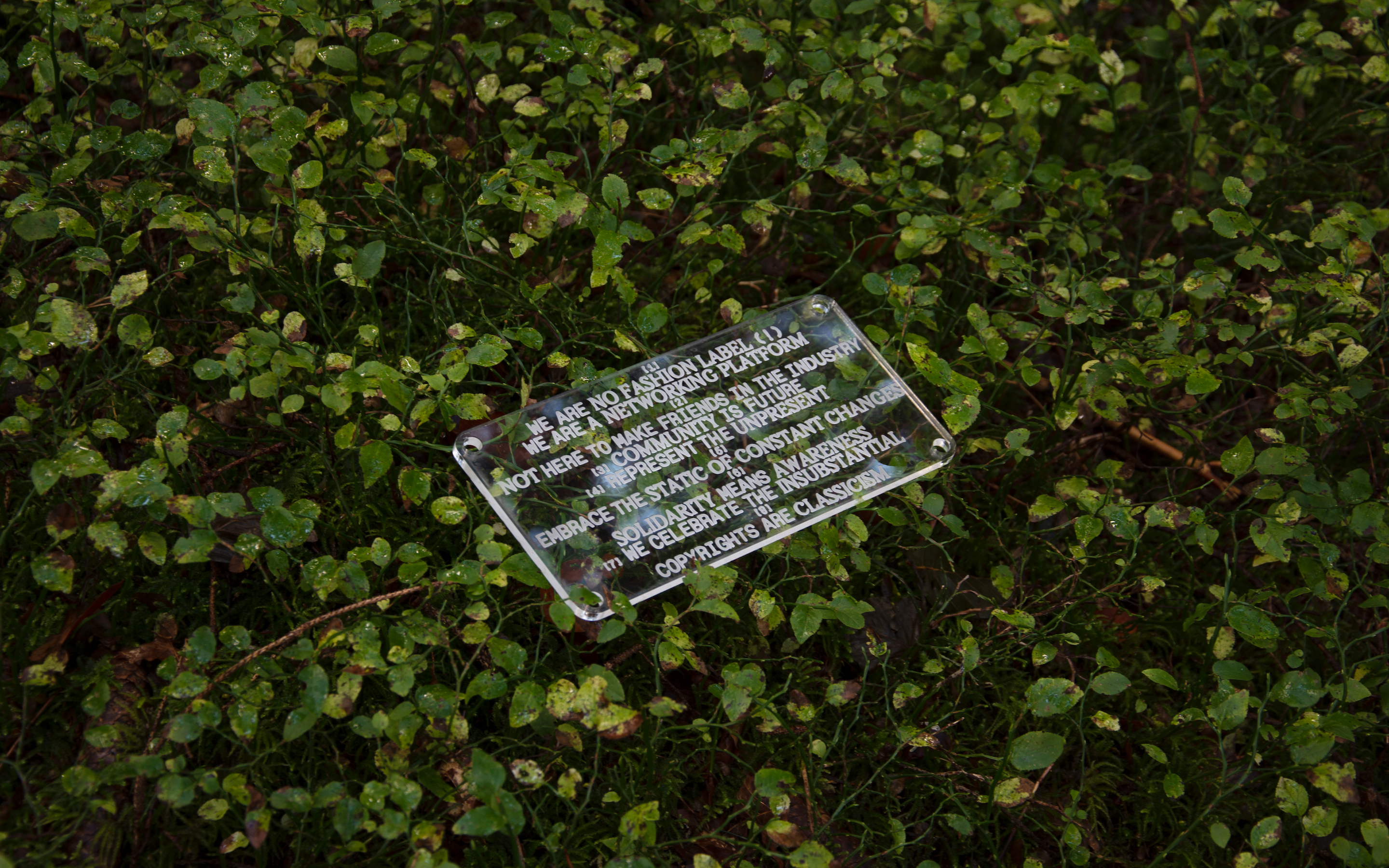 Blank Shirt – New Opulence Strategies in Fashion Identities