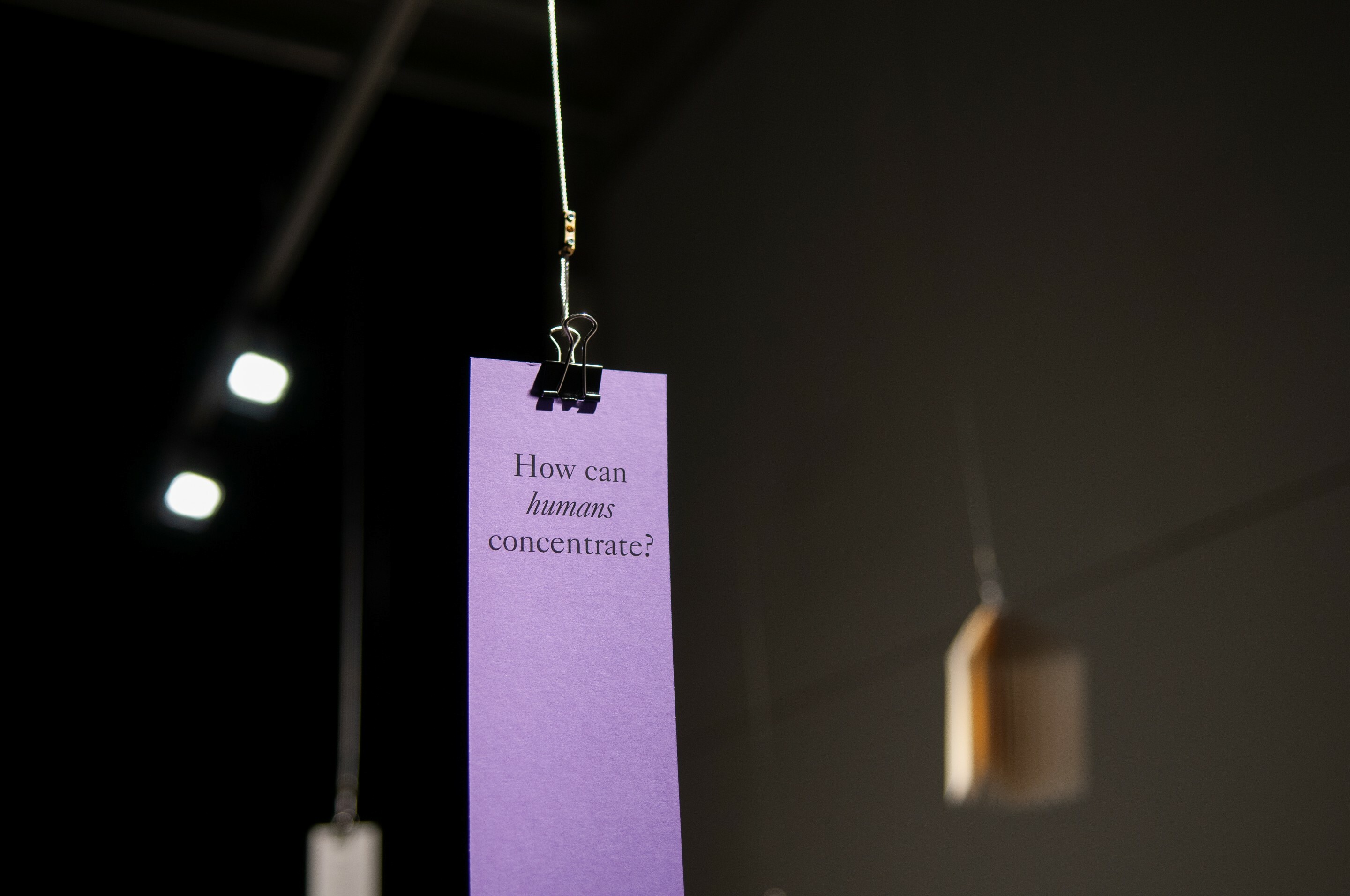 Current Currents — a workshop on exhibiting