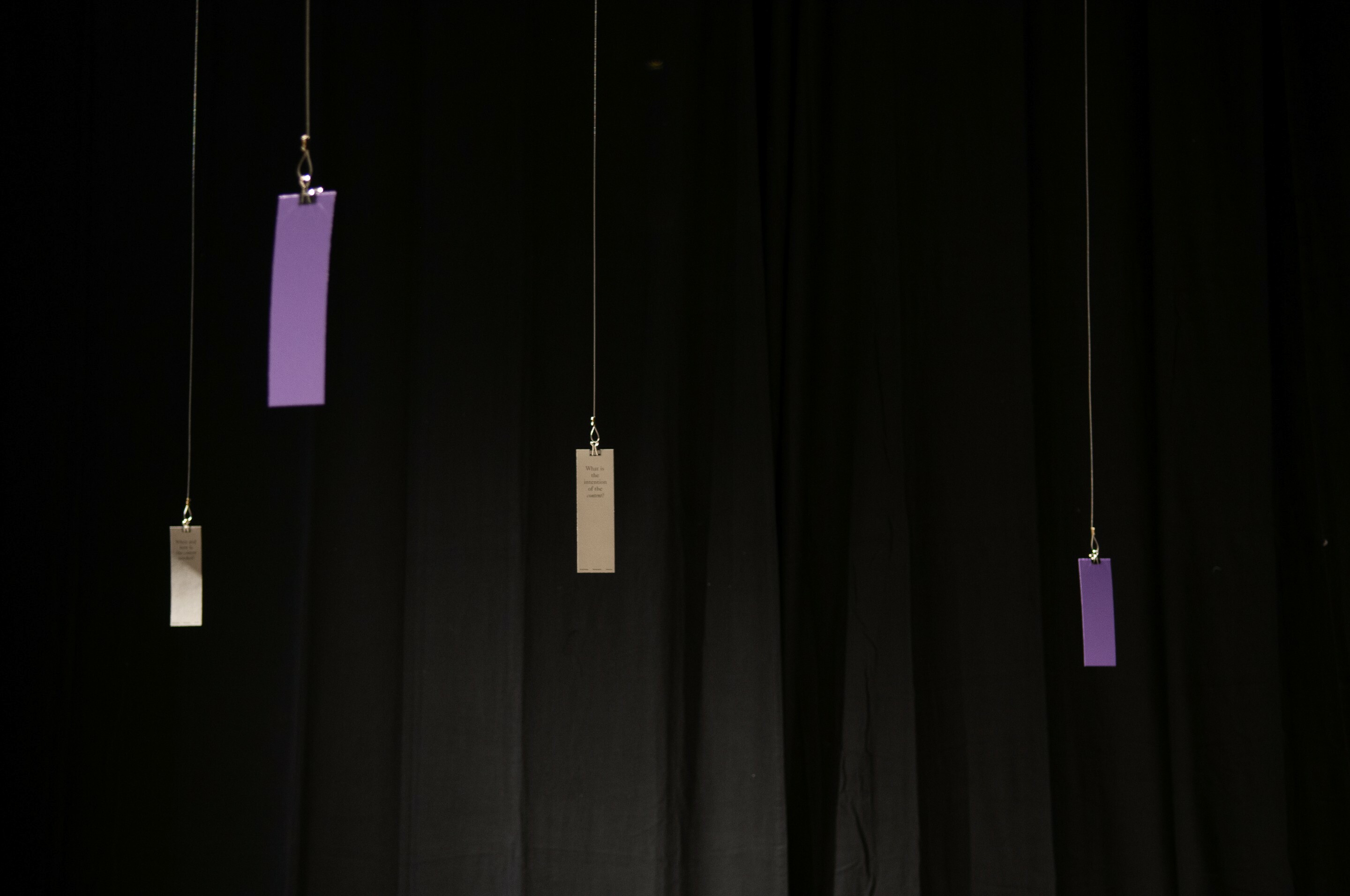 Current Currents — a workshop on exhibiting