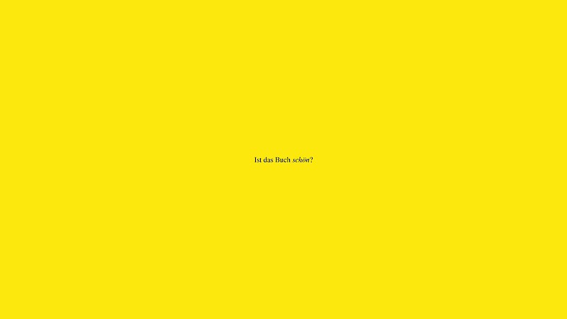 Typografie ist – Positionen für die Wissensvermittlung mit Typografie in der Buchgestaltung