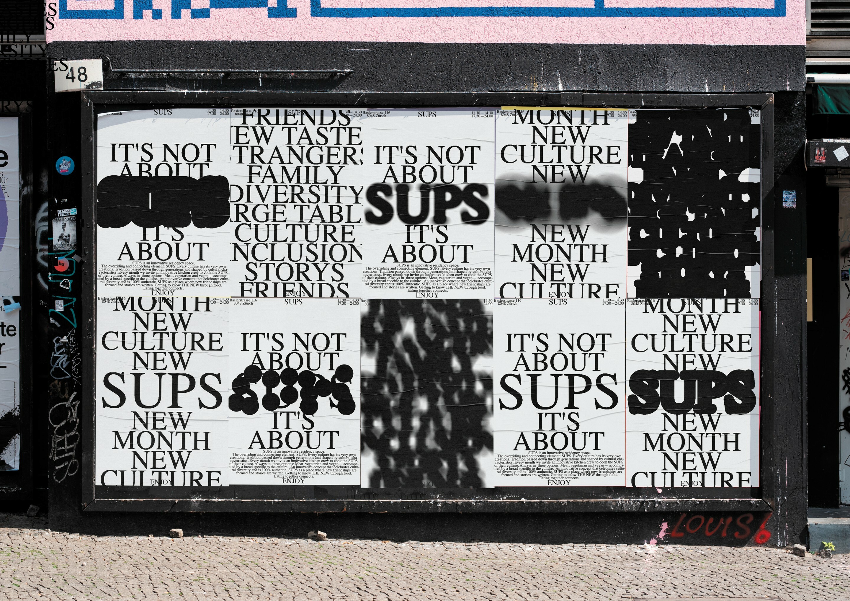 ALPHABET SOUP – Brand Identity concepts driven by system fonts