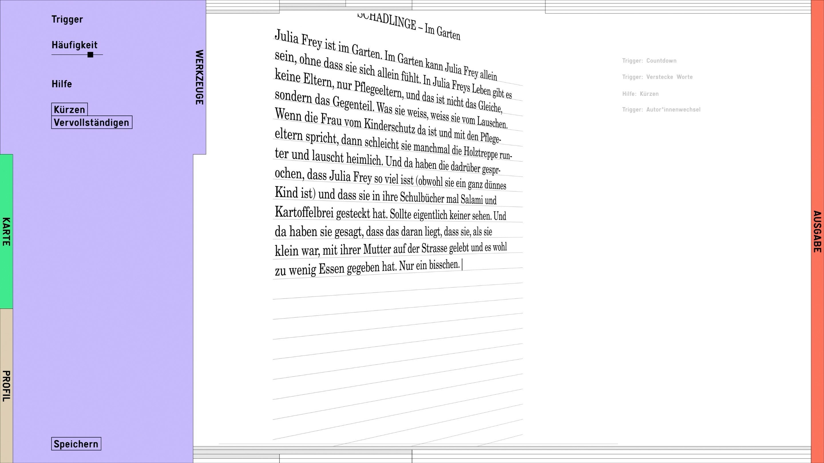 Collabowrite – Linda Bachmann, Gianluca Flütsch, Nathan Meyer, Soma Wonglamdab