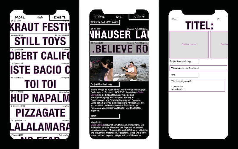 Kunstraum – Orlando Brunner, Alicia Godel, Alexander Meyer