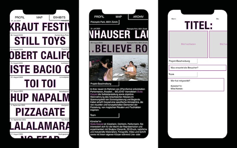 Kunstraum – Orlando Brunner, Alicia Godel, Alexander Meyer